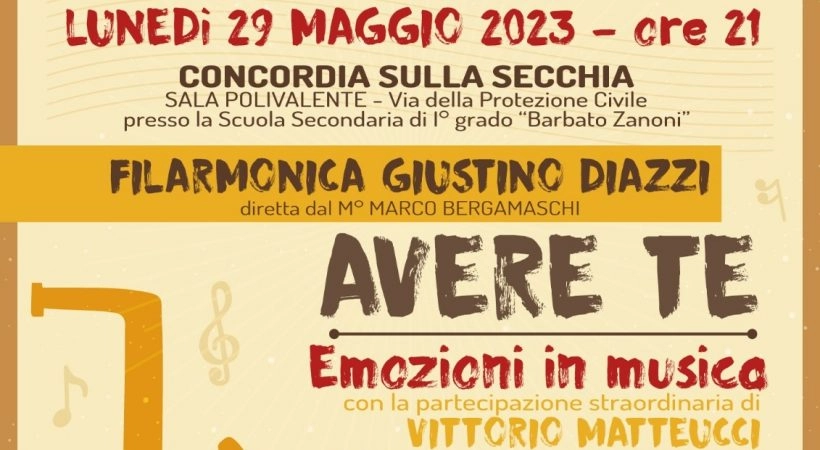 AVERE TE: Emozioni in musica