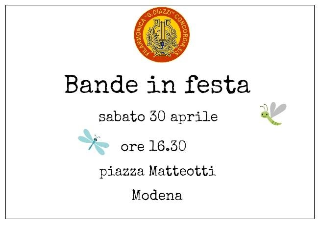 Bande in festa