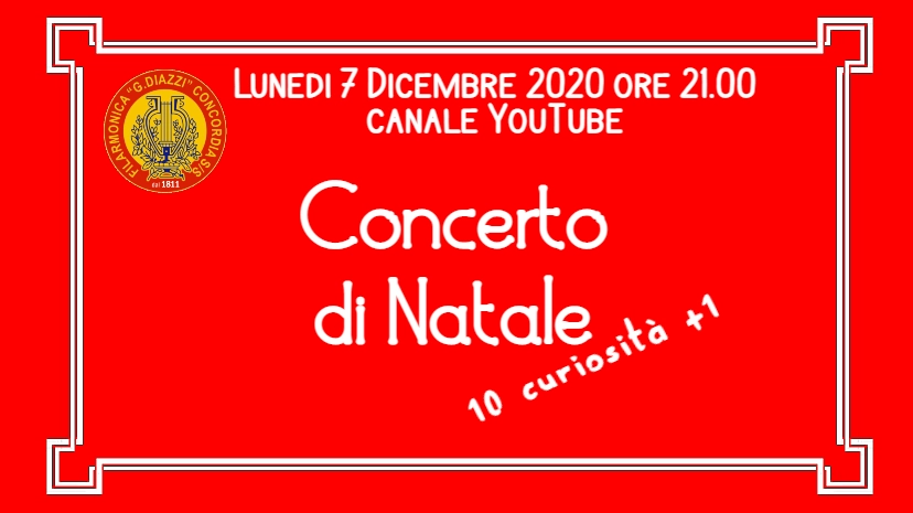 Concerto di Natale... dieci curiosità più una