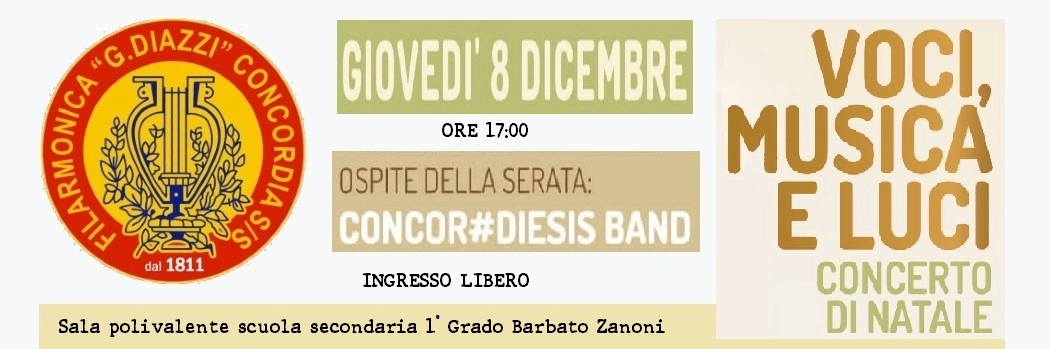 Concerto di Natale "Voci, Musica e Luci