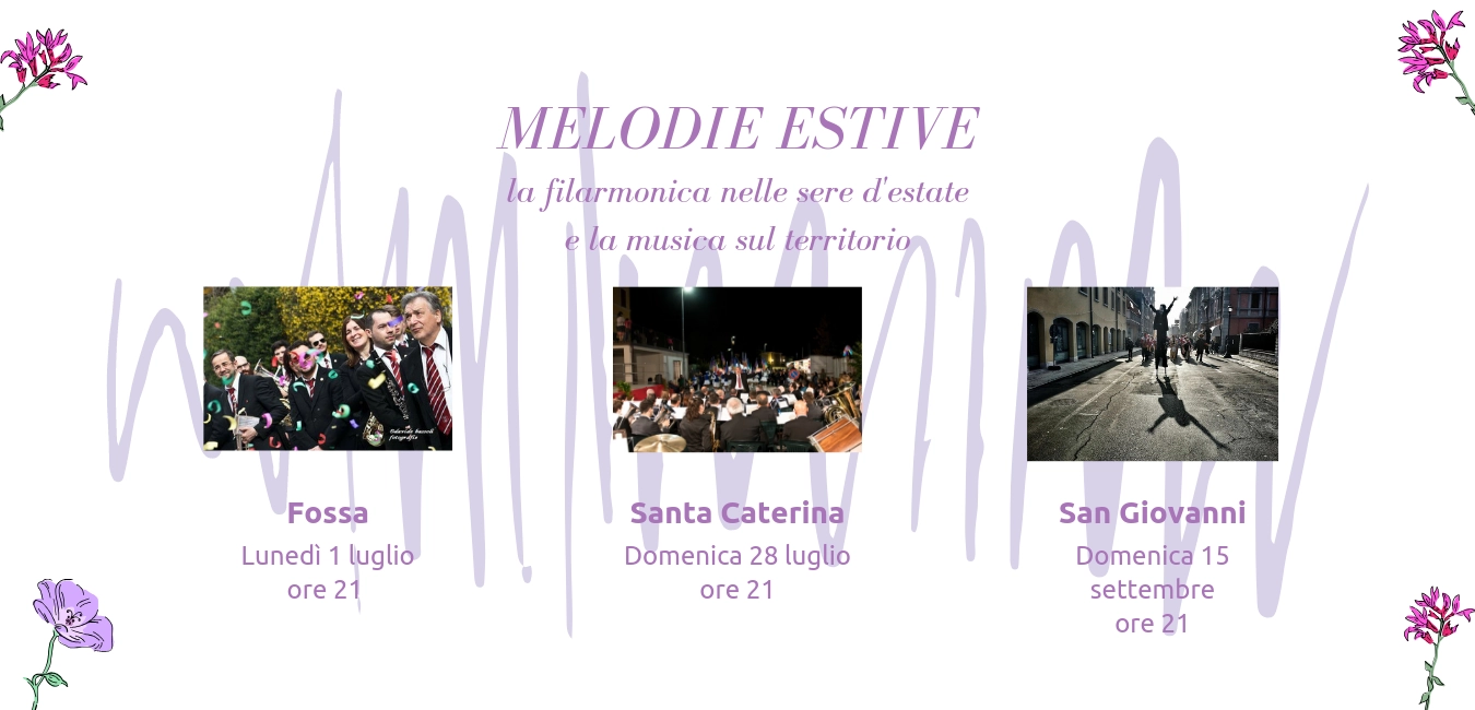 "Melodie estive" nelle frazioni