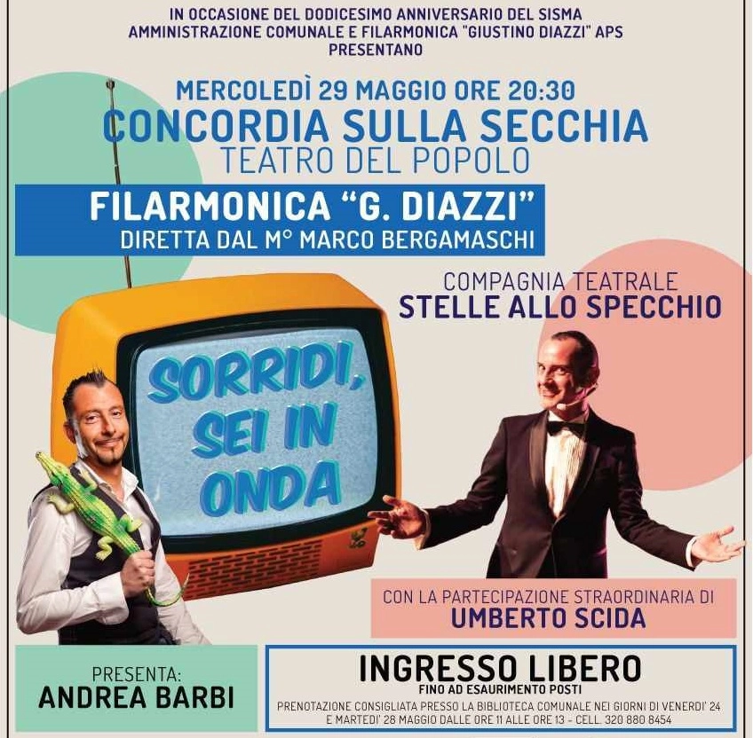 SORRIDI, SEI IN ONDA