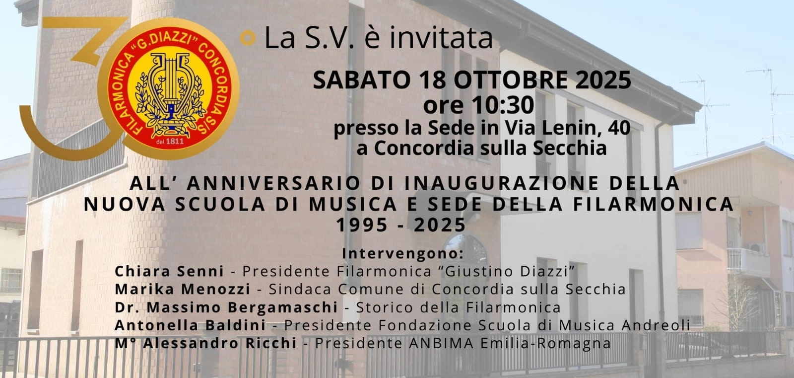 Trent’anni di musica, passione e comunità.